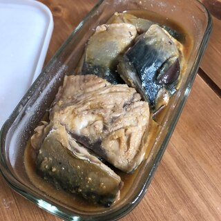 鯖のコッテリ味噌煮